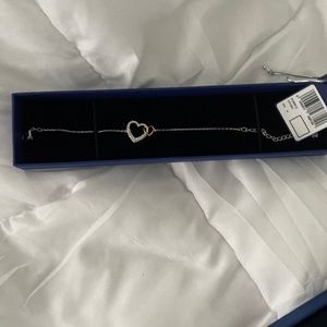 Swarovski heart bracelet